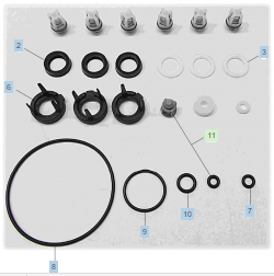 Set de mantencion para bomba Karcher HD 5/17C , HD 6/13C *EU / 2.885-377.0