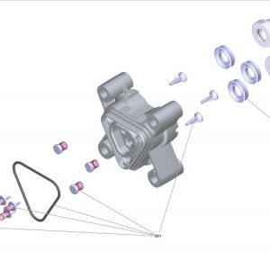 Juego de retenes de culata para K 5 – K 5.700 Karcher / 4.100-832.0