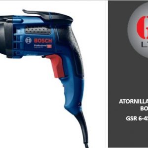 Destornillador Bosch Professional Gsr 6-45te 220v Azul/negro