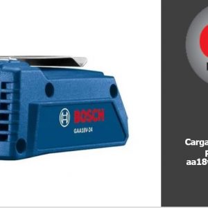 Cargador bosch USB 18V GAA 18V-24 / 1600A00J61000