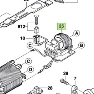 Regulador de velocidad para Dremel 4000 / 2610003445