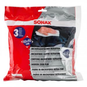 Paño microfibra Sonax para terminaciones 40×40 cm / 344507000