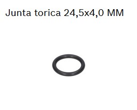 Junta tórica 24,5×4,0 mm para piston metálico cincelador GSH5CE (11C21) cod: 1610210203