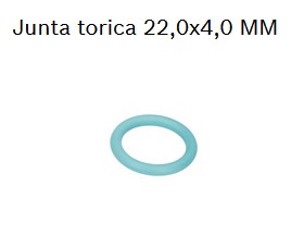 Junta torica 22,0×4,0 MM para Cincelador bosch GSH500 Cod: 1610210079