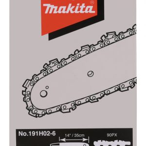 Cadena Makita 14pulg/350mm 3/8LP 1.1mm 52 eslabones (para modelo DUC353) / 191H02-6