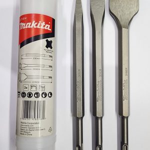 Set SDS-PLUS Makita de 3 piezas 1punto/2cinceles / D71314